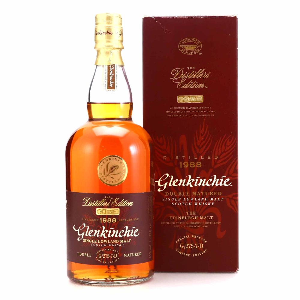 Glenkinchie 1988 Distillers Edition G/275-7-D 1 Litre