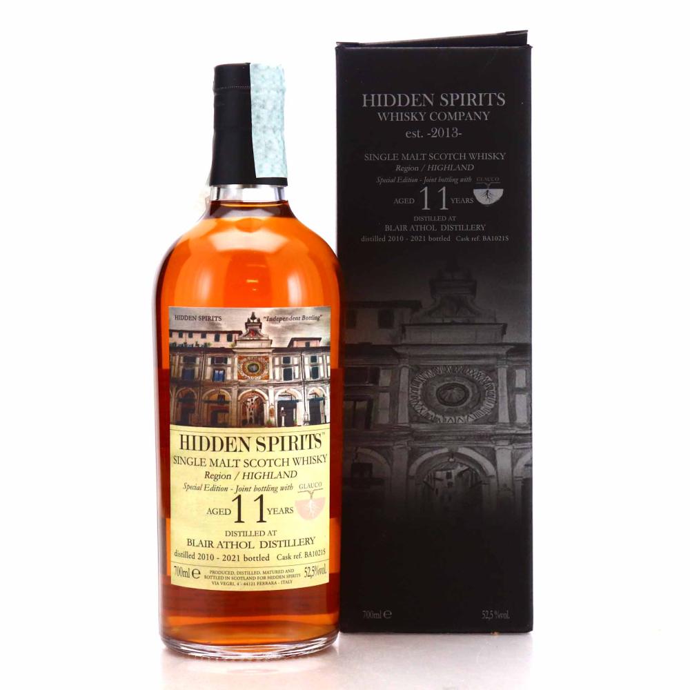 Blair Athol 2010 Hidden Spirits 11 Year Old / Glauco Wine and Spirits