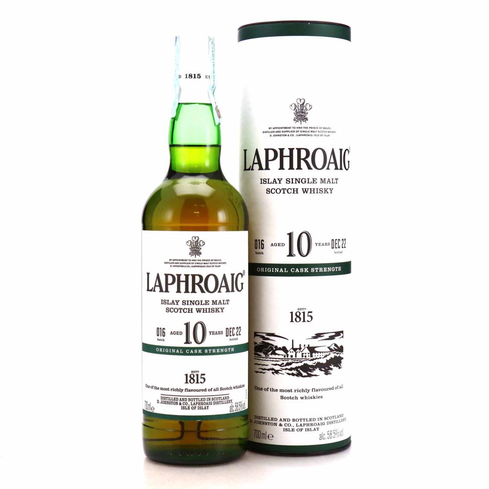 Laphroaig 10 Year Old Cask Strength Batch #016