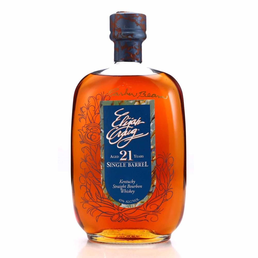 Elijah Craig 1990 Single Barrel 21 Year Old / Signed
