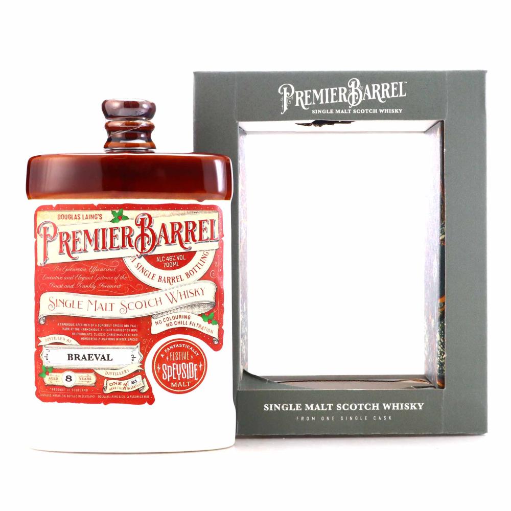 Braeval 8 Year Old Douglas Laing Premier Barrel / Christmas 