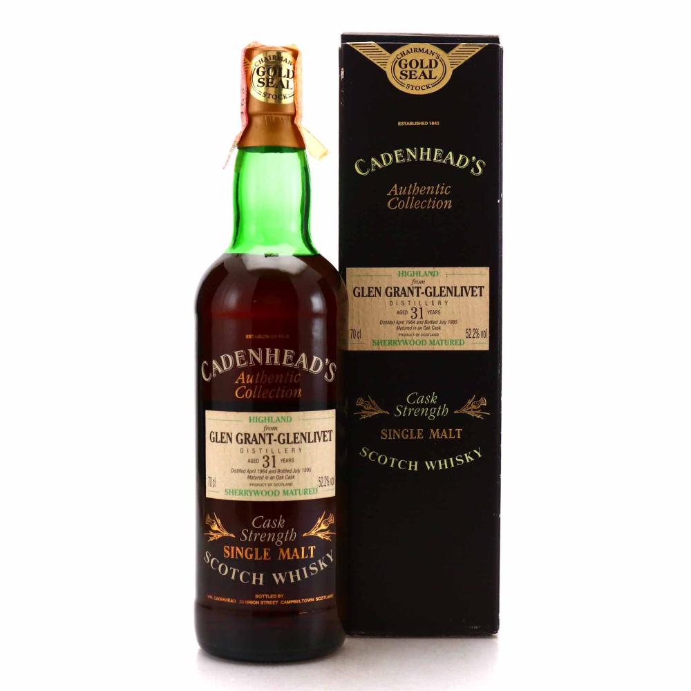 Glen Grant 1964 Cadenhead's 31 Year Old