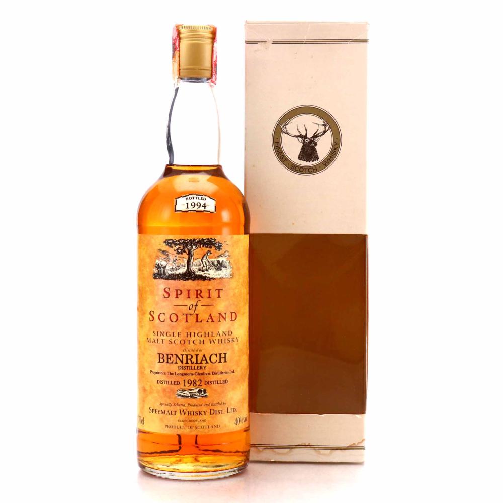 Benriach 1982 Gordon and MacPhail Spirit of Scotland bottled 1994
