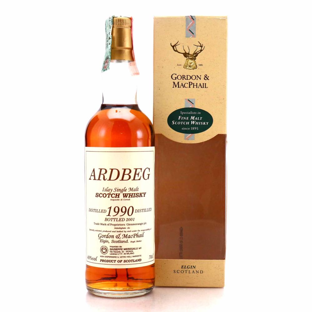 Ardbeg 1990 Gordon and MacPhail Antique bottled 2001 / Meregalli Import