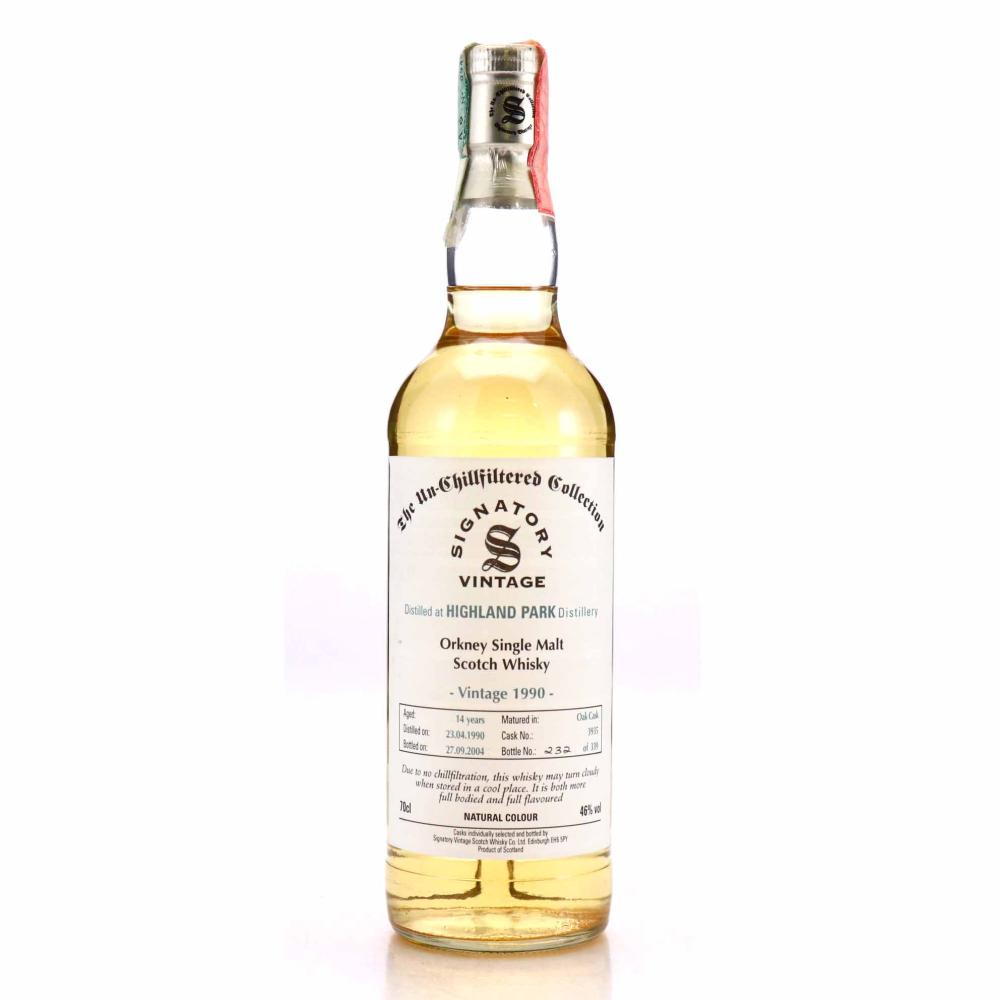 Highland Park 1990 Signatory Vintage 14 Year Old 