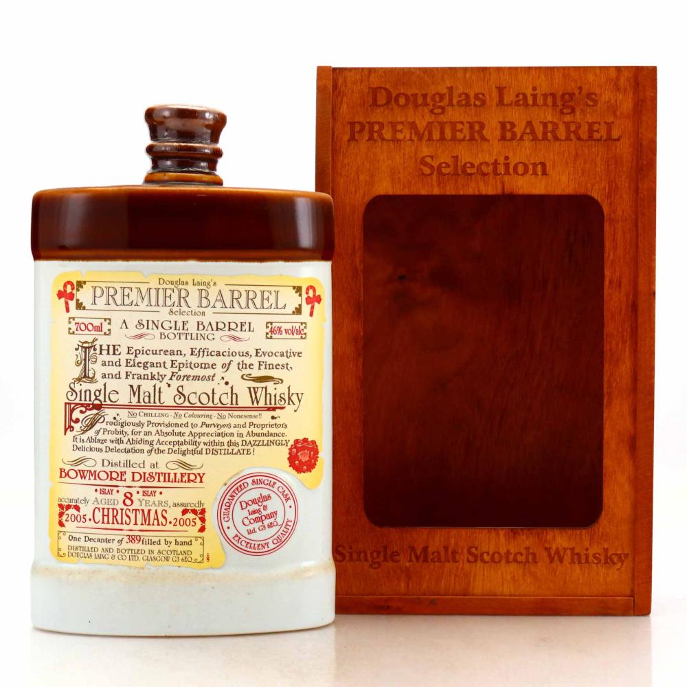 Bowmore 8 Year Old Douglas Laing Premier Barrel / Christmas 2005