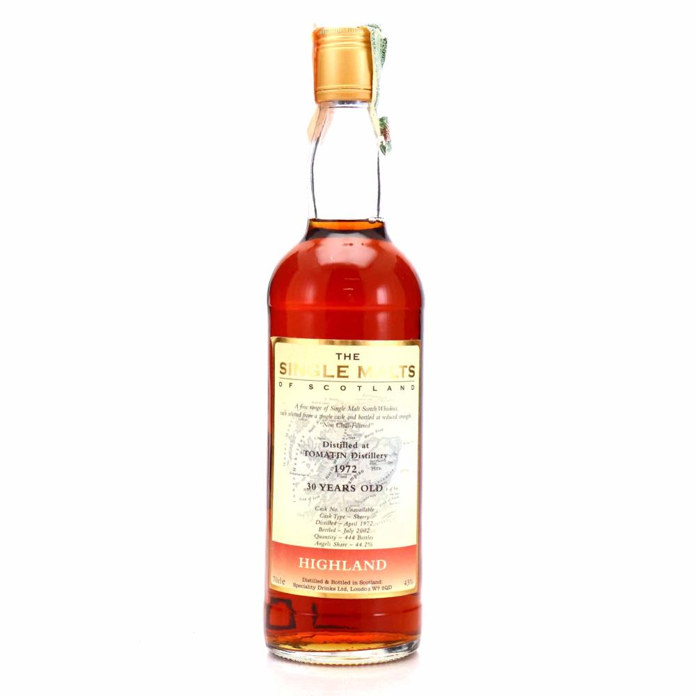 Tomatin 1972 Single Malts of Scotland 30 Year Old