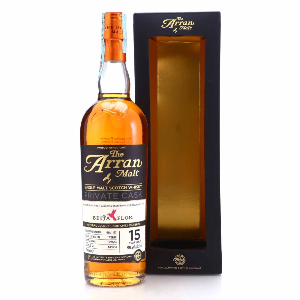 Arran 1998 Private Cask 15 Year Old / Beija-Flor 