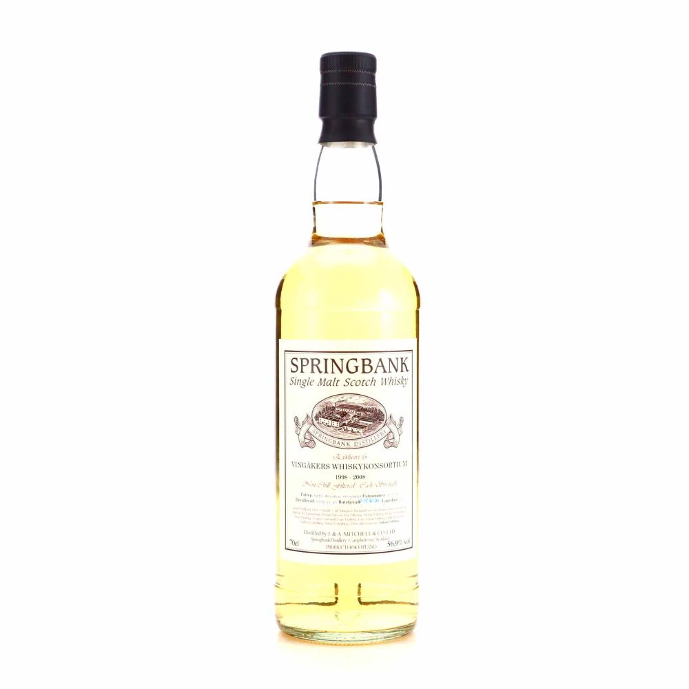 Springbank 1998 Private Cask #397 / Vingakers Whiskykonsortium