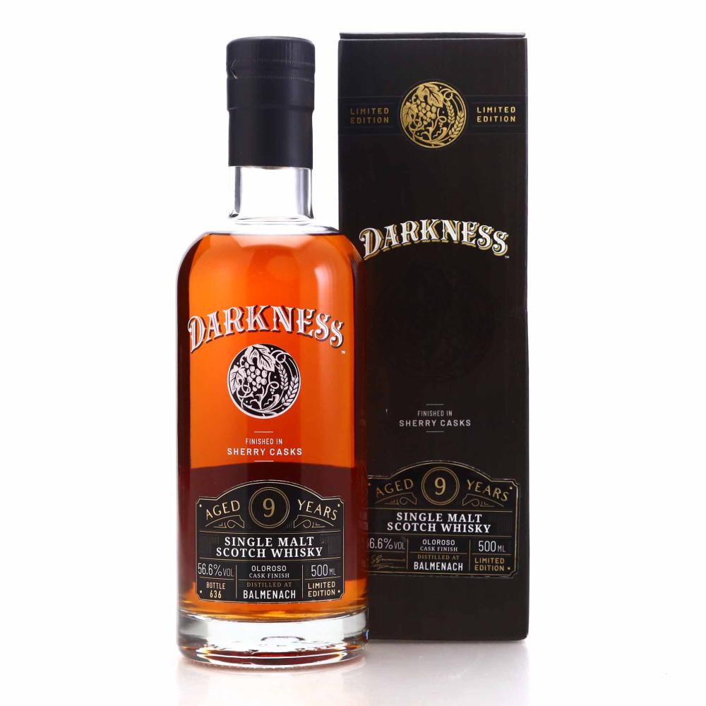 Balmenach 9 Year Old The Darkness 50cl