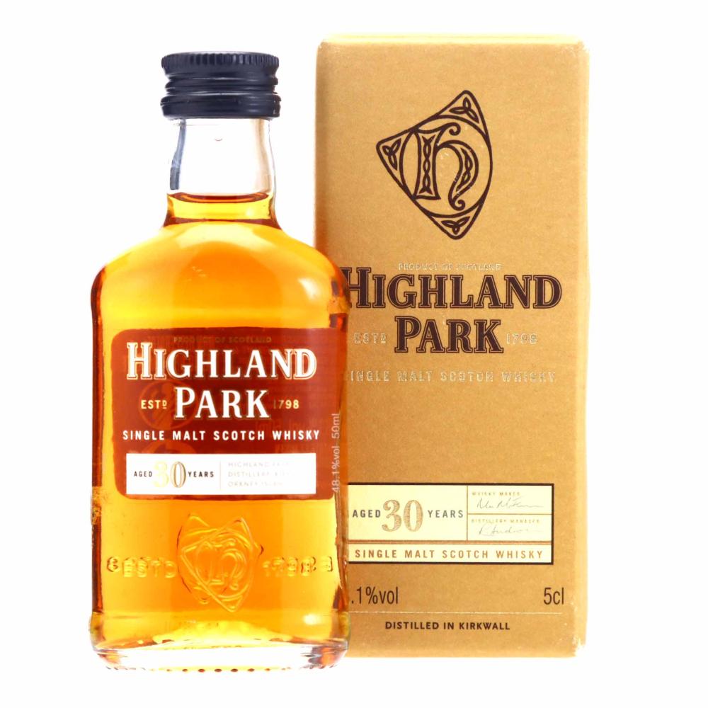 Highland Park 30 Year Old Miniature pre-2013