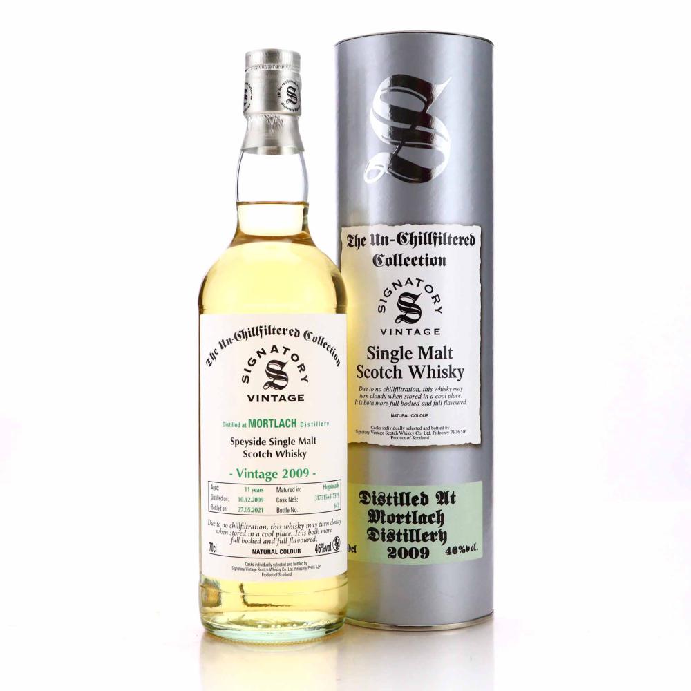 Mortlach 2009 Signatory Vintage 11 Year Old