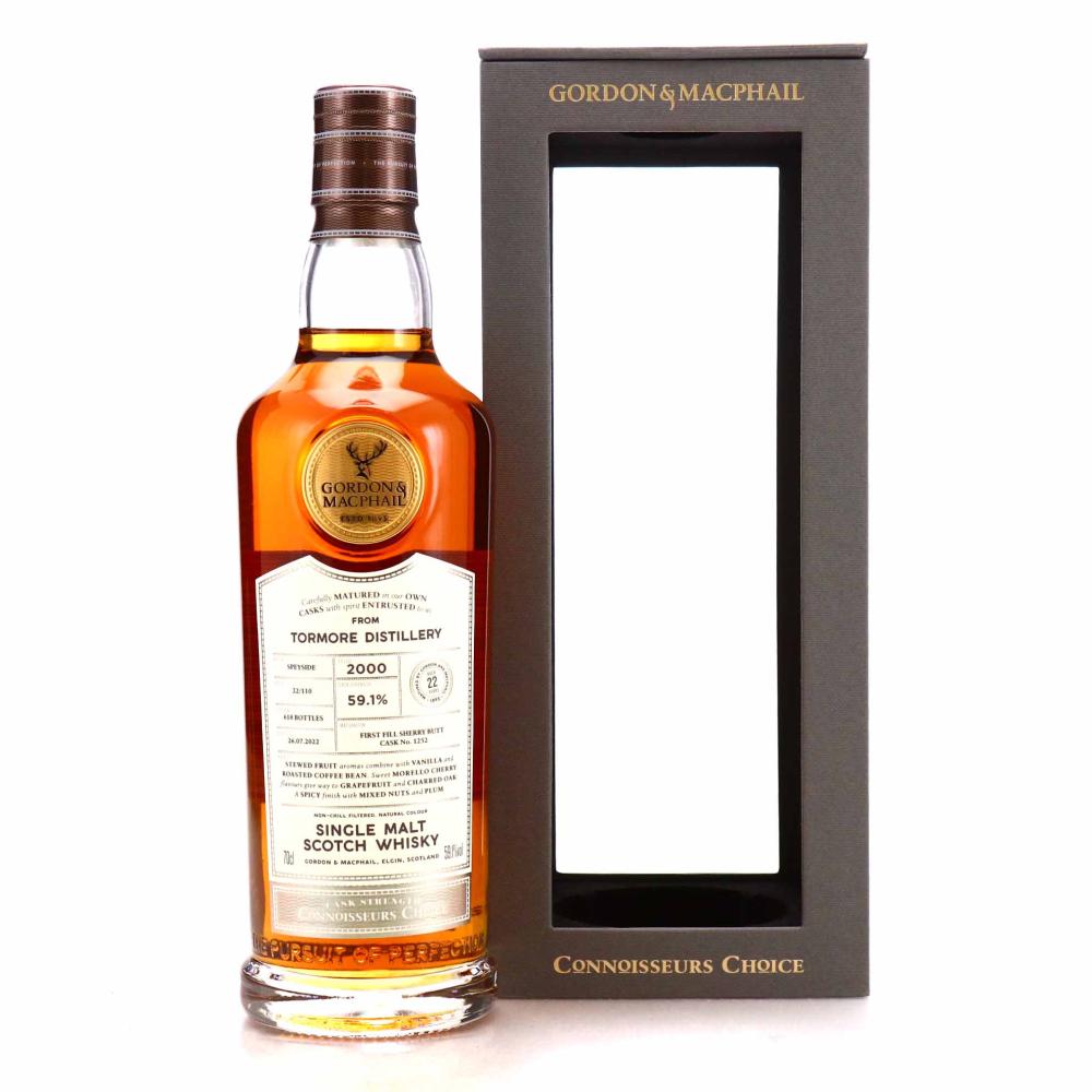 Tormore 2000 Gordon and MacPhail 22 Year Old Batch #22/110