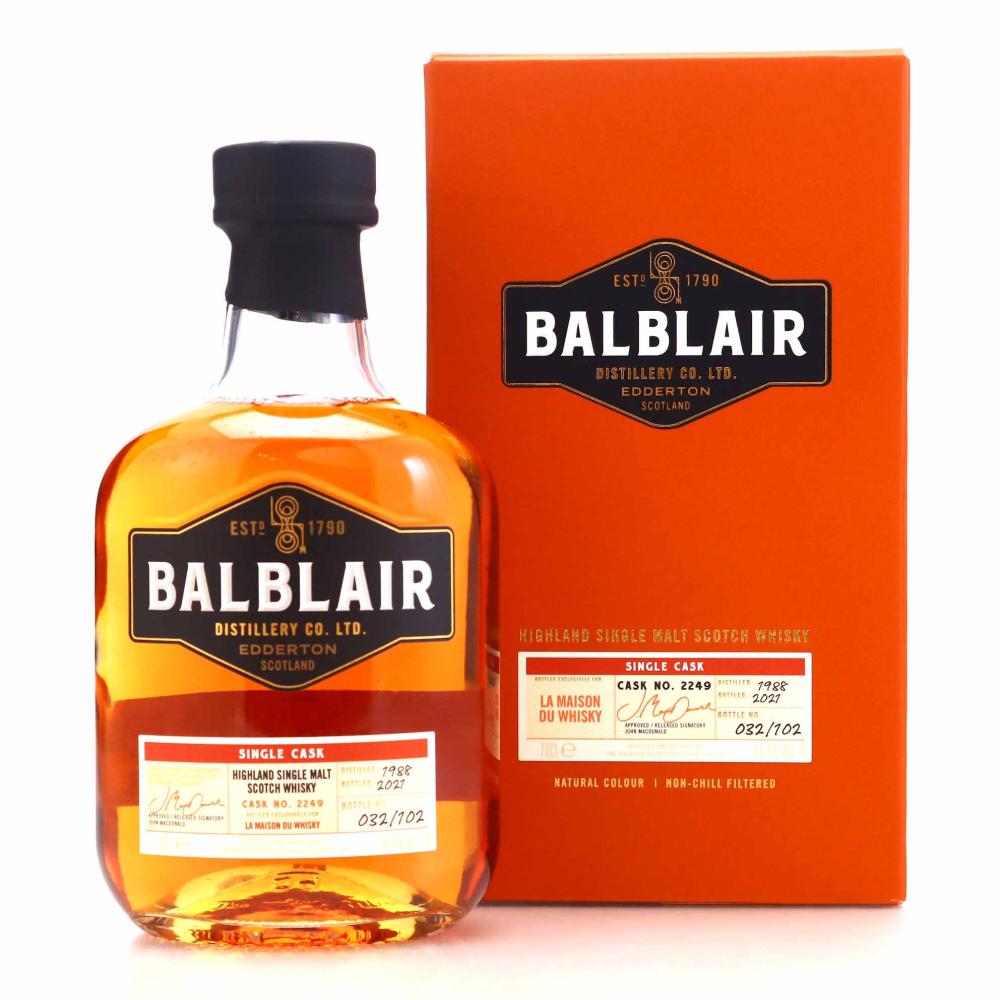 Balblair 1988 Single Cask #2249 / LMDW