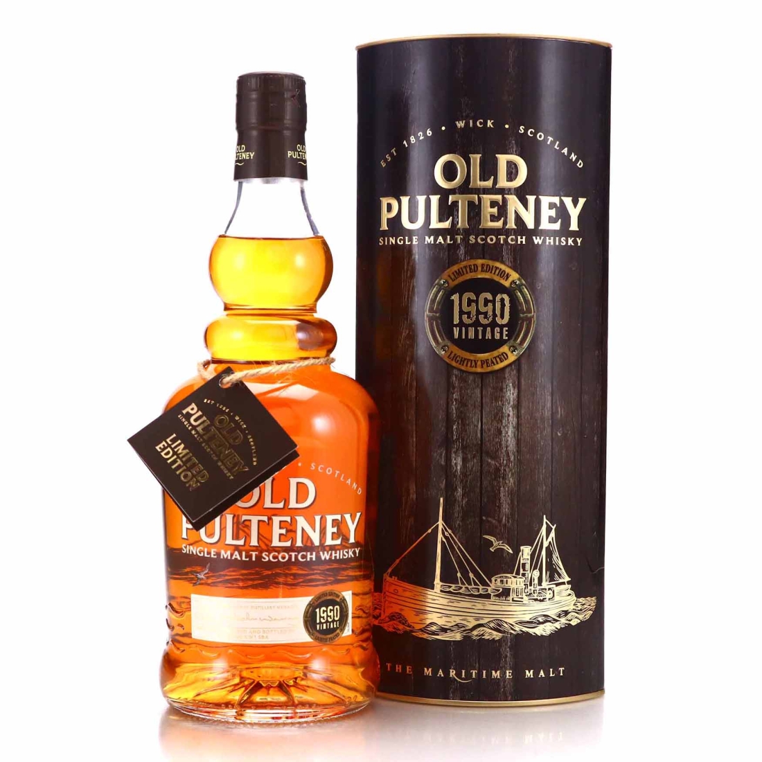 Image for Old Pulteney 1990 Vintage Lightly Peated