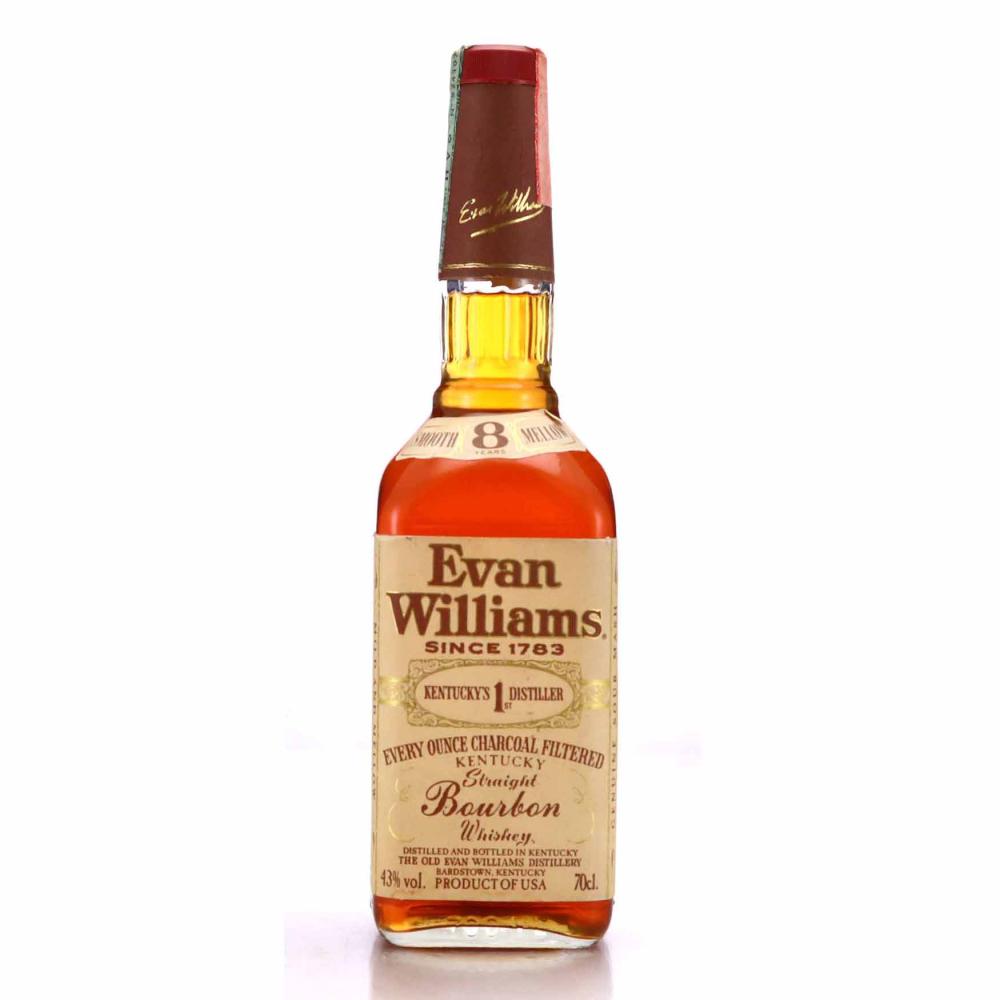 Evan Williams 8 Year Old Kentucky Straight Bourbon 2001