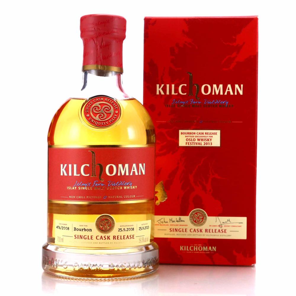 Kilchoman 2008 Single Bourbon Cask #476 / Oslo Whisky Festival 2013