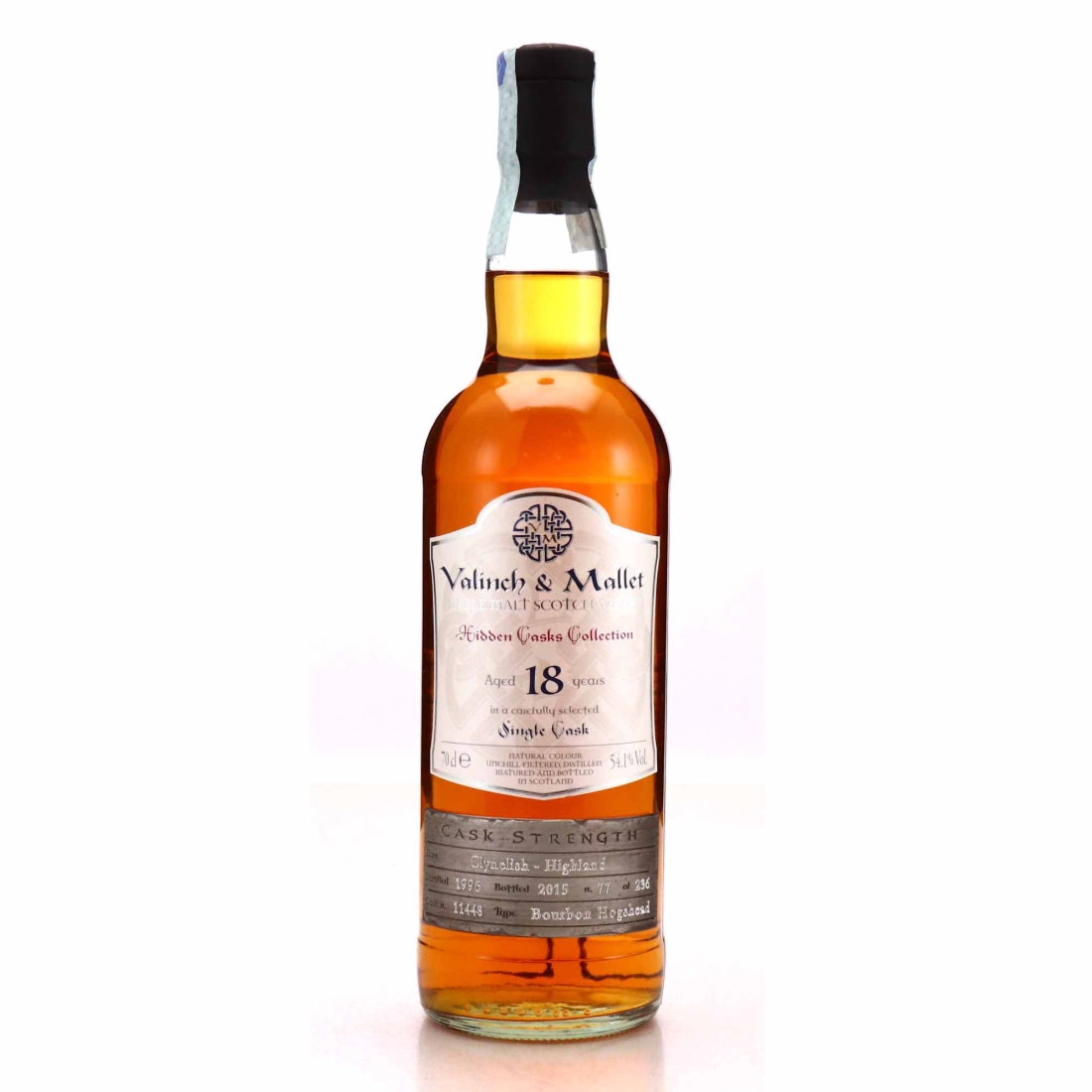 Clynelish 1996 Valinch and Mallet 18 Year Old / Hidden Casks