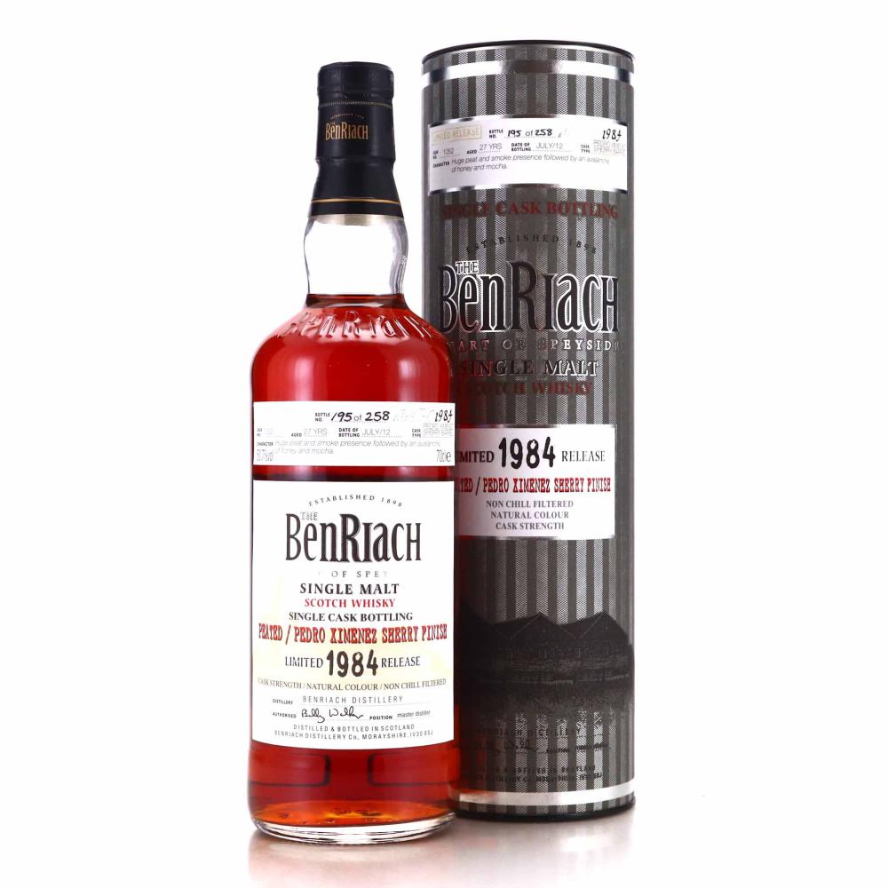 Benriach 1984 Peated Single Sherry Cask Finish 27 Year Old #1052