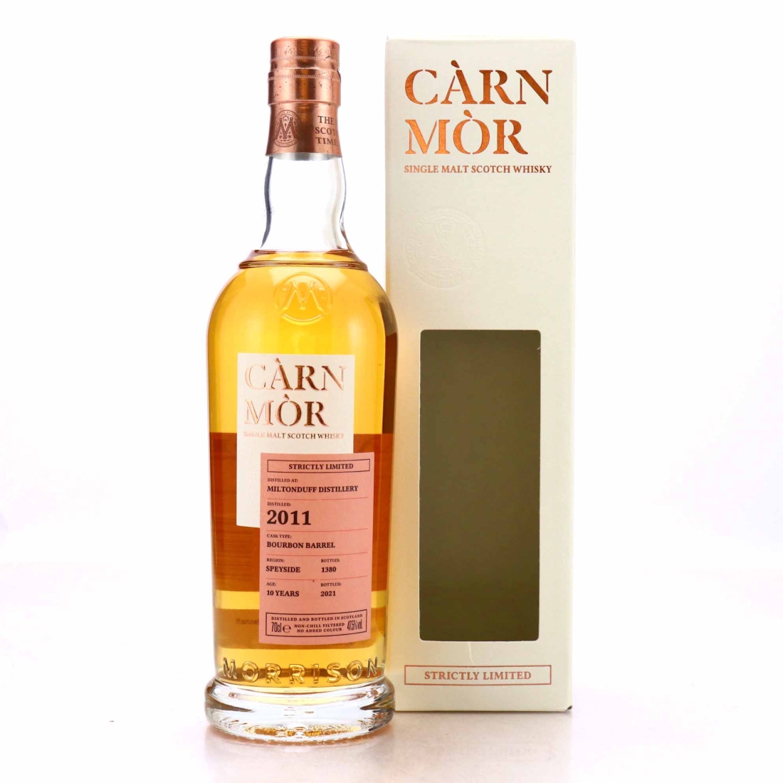 Miltonduff 2011 Carn Mor 10 Year Old