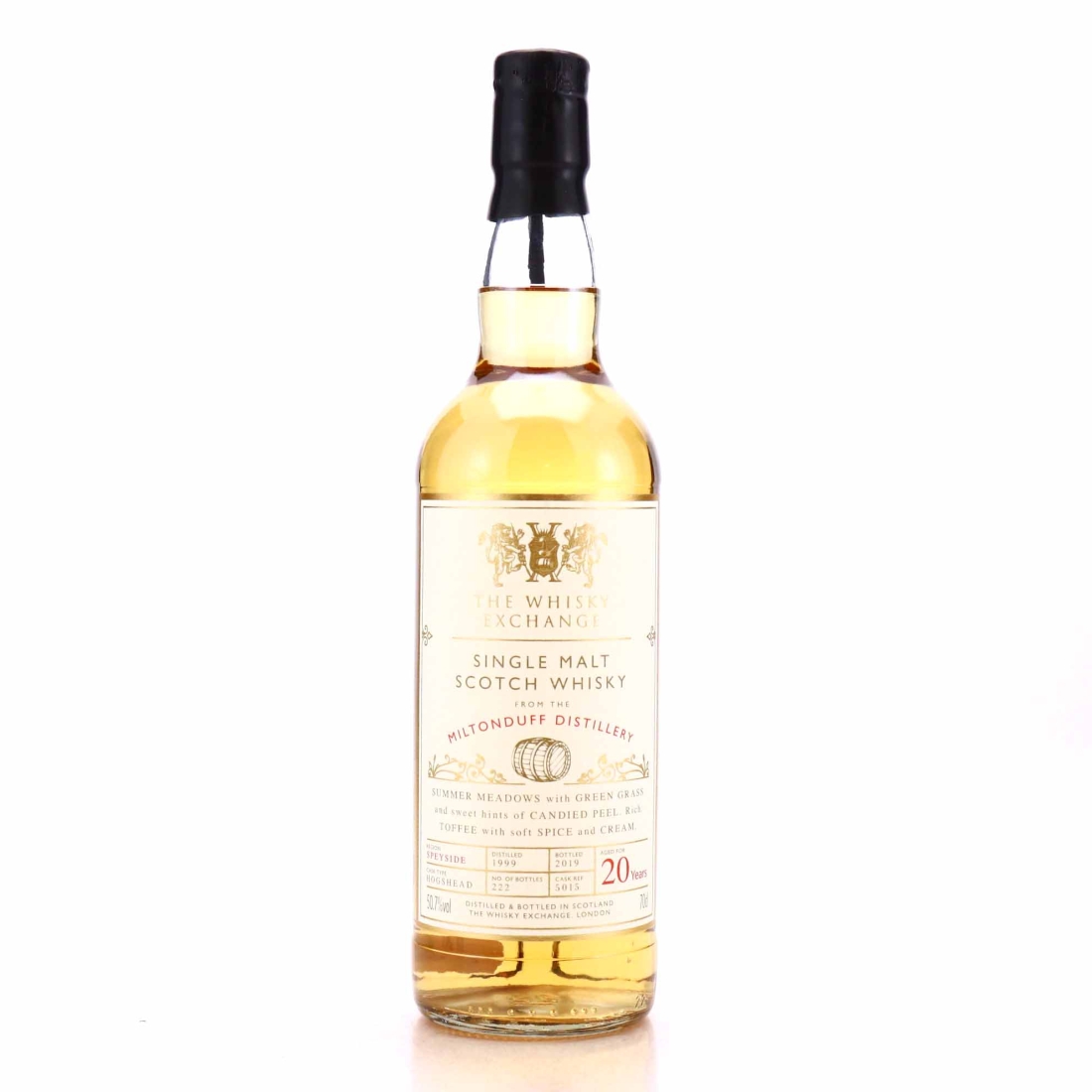 Miltonduff 1999 The Whisky Exchange 20 Year Old