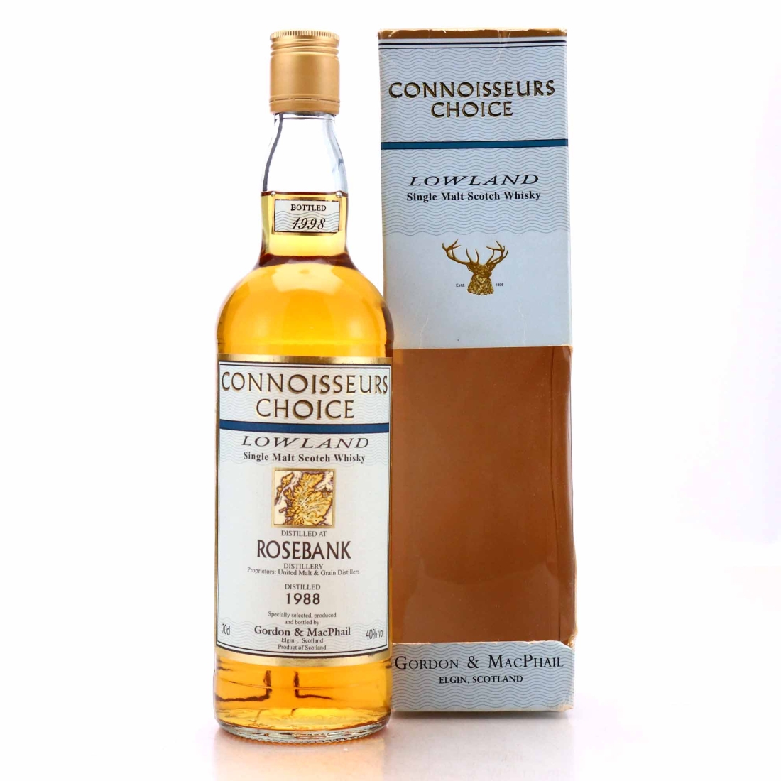 Rosebank 1988 Gordon and MacPhail bottled 1998