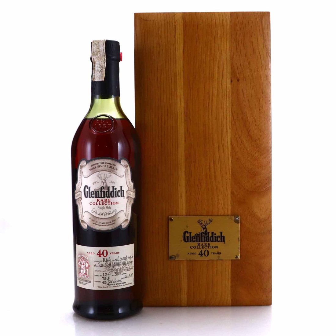 Glenfiddich 40 Year Old Rare Collection 2007