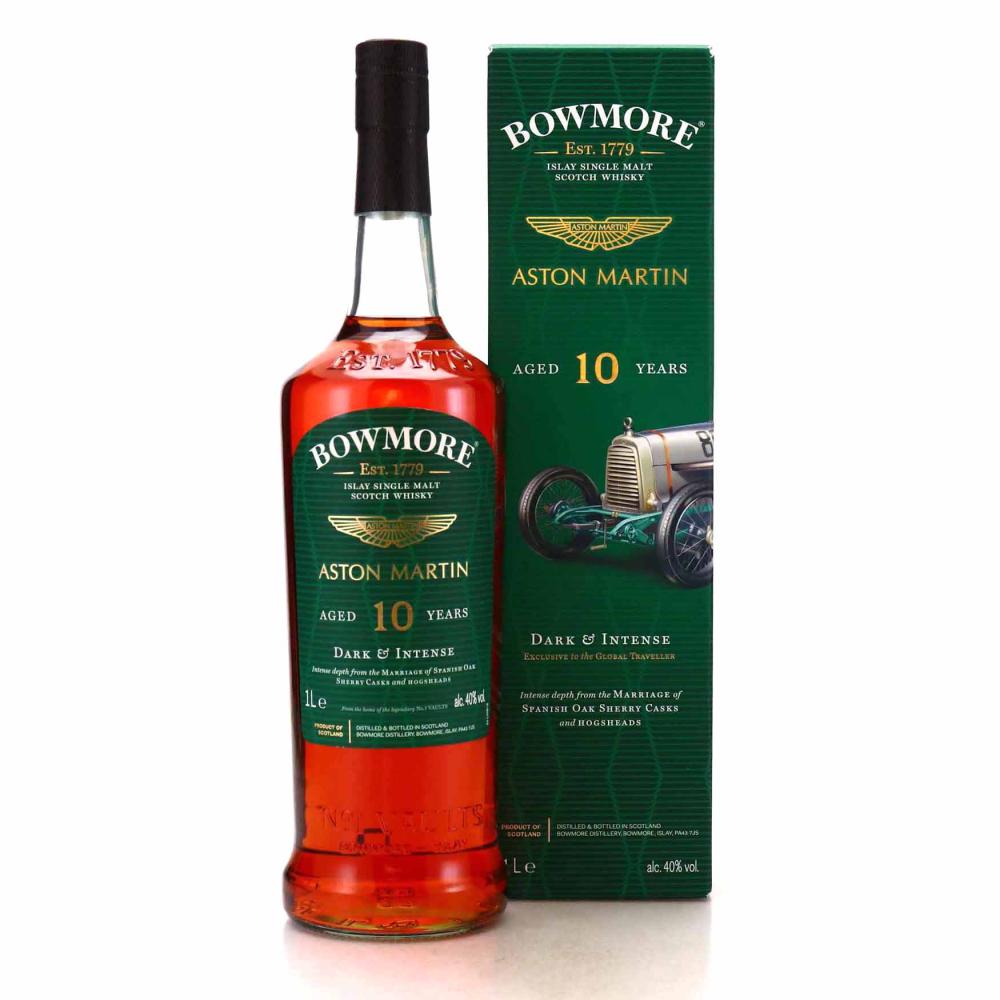 Bowmore 10 Year Old Dark and Intense 1 Litre / Aston Martin Edition 7