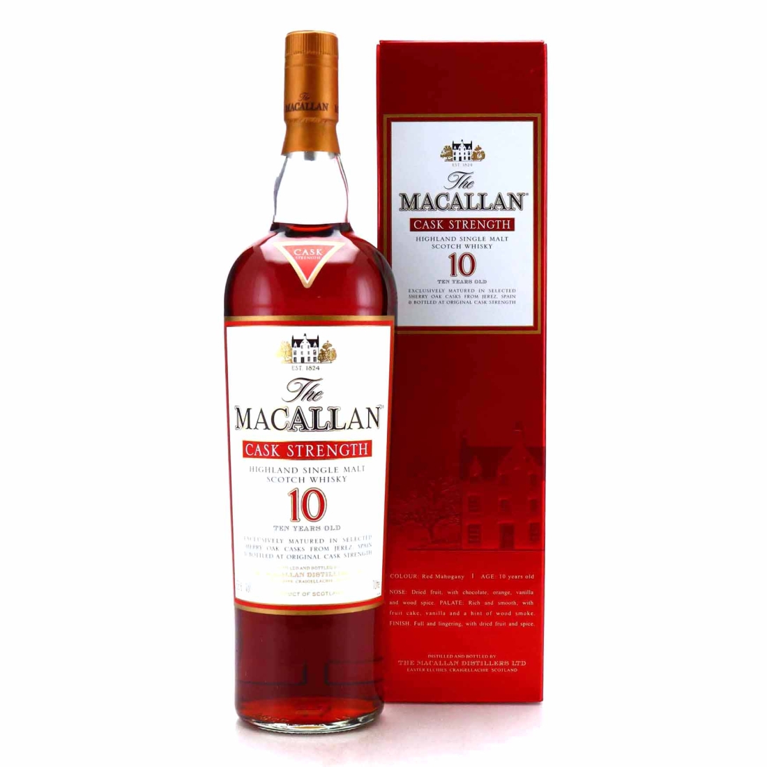 Macallan 10 Year Old Cask Strength 1 Litre mid-2000s / 58.6%