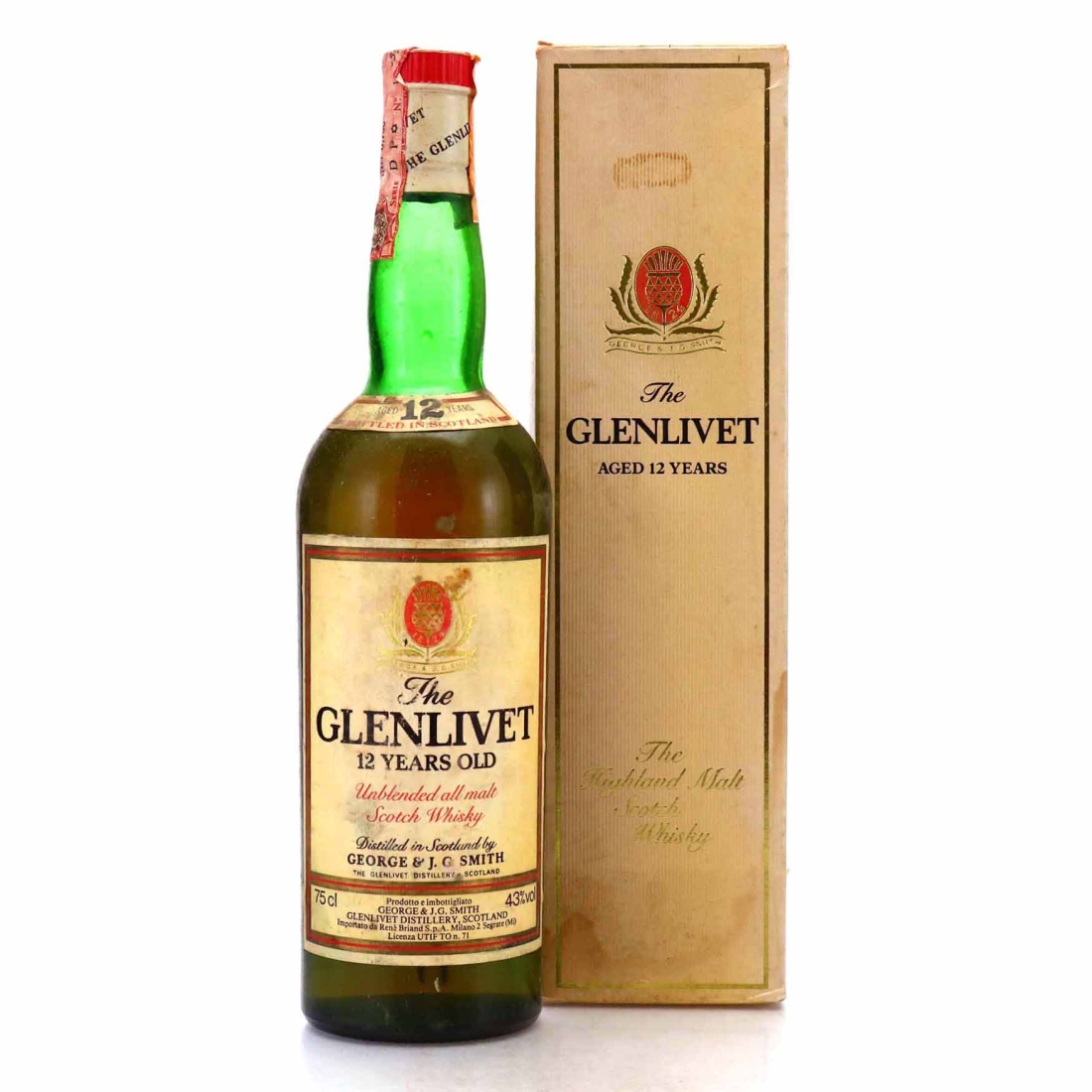 Glenlivet 12 Year Old 1980s / Briand Import