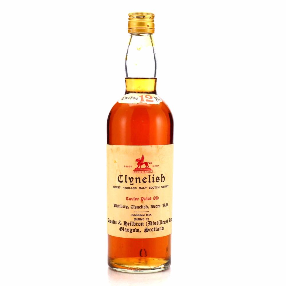 Clynelish 12 Year Old Ainslie and Heilbron 1960s / Cord Stehr Import