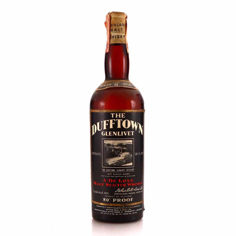 Dufftown 8 Year Old 1960s / Sposetti Import