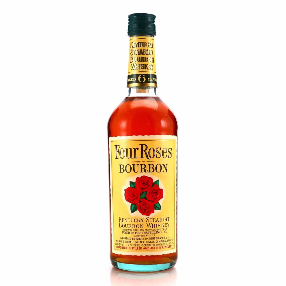 Four Roses 6 Year Old Kentucky Straight Bourbon 1990s 70cl / Rene Briand Import