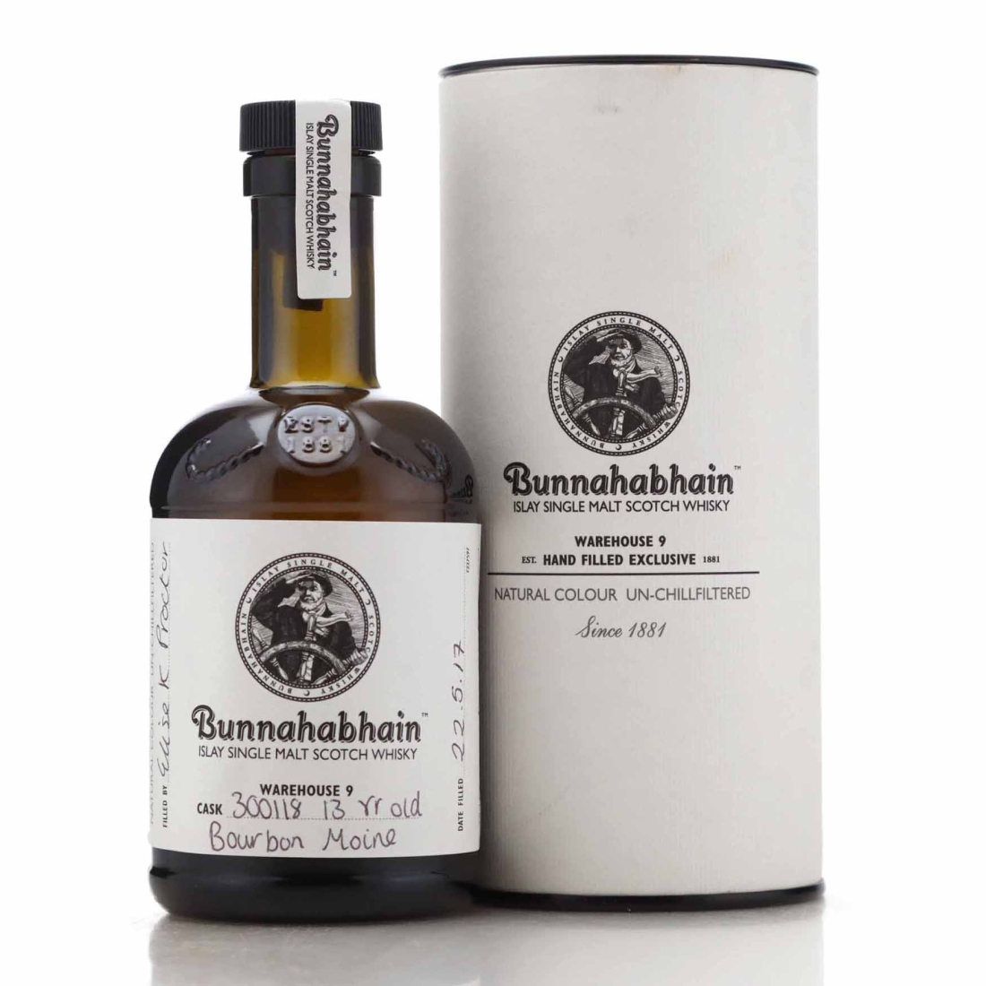 Bunnahabhain Moine 13 Year Old Hand Filled #300118 20cl / Bourbon