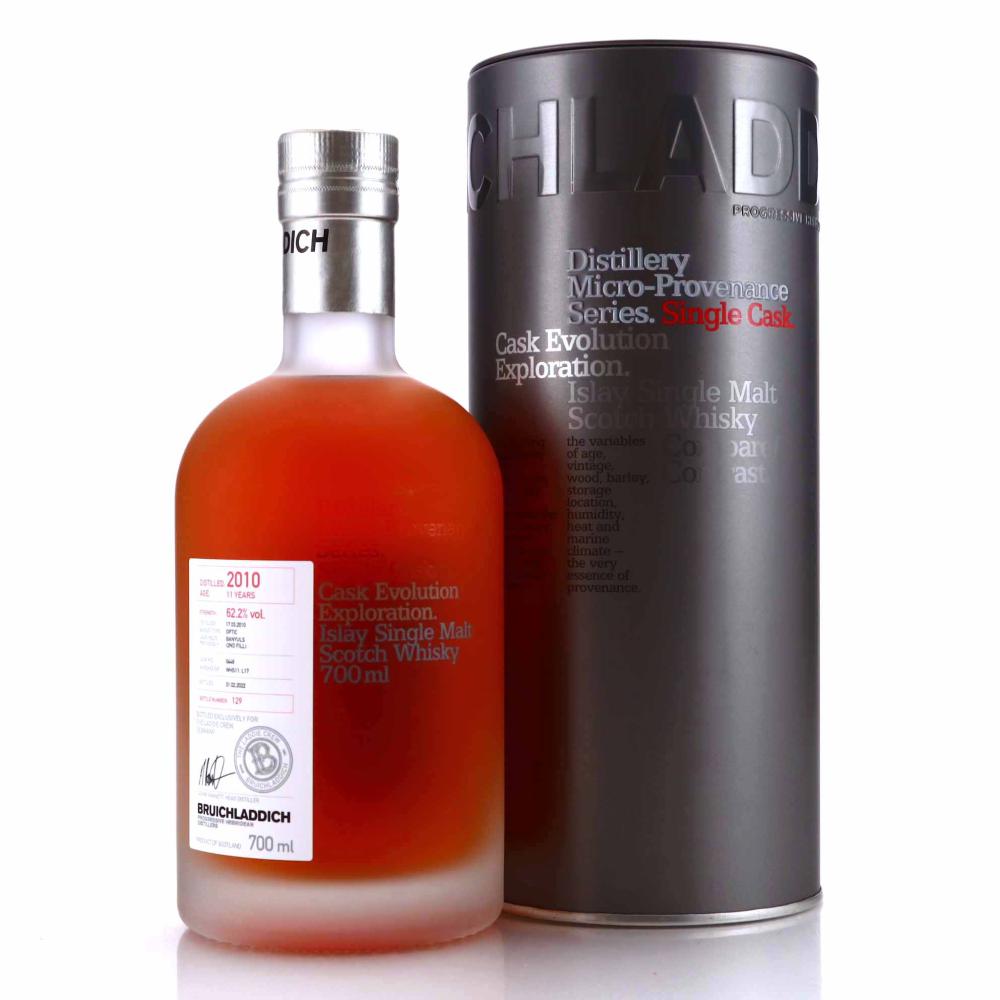 Bruichladdich 2010 Micro Provenance Single Cask 11 Year Old #0448 / Germany