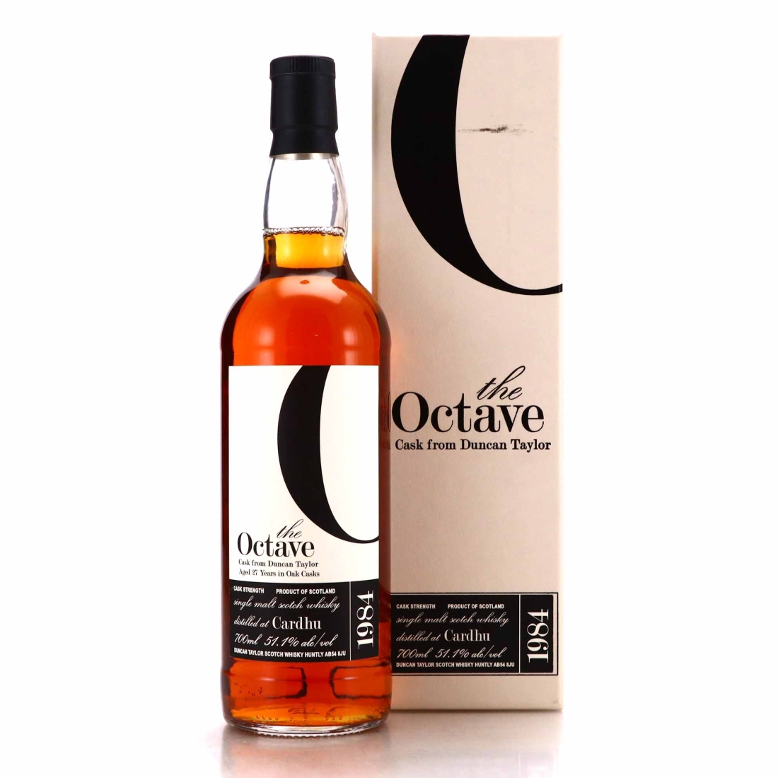 Cardhu 1984 Duncan Taylor 27 Year Old Octave