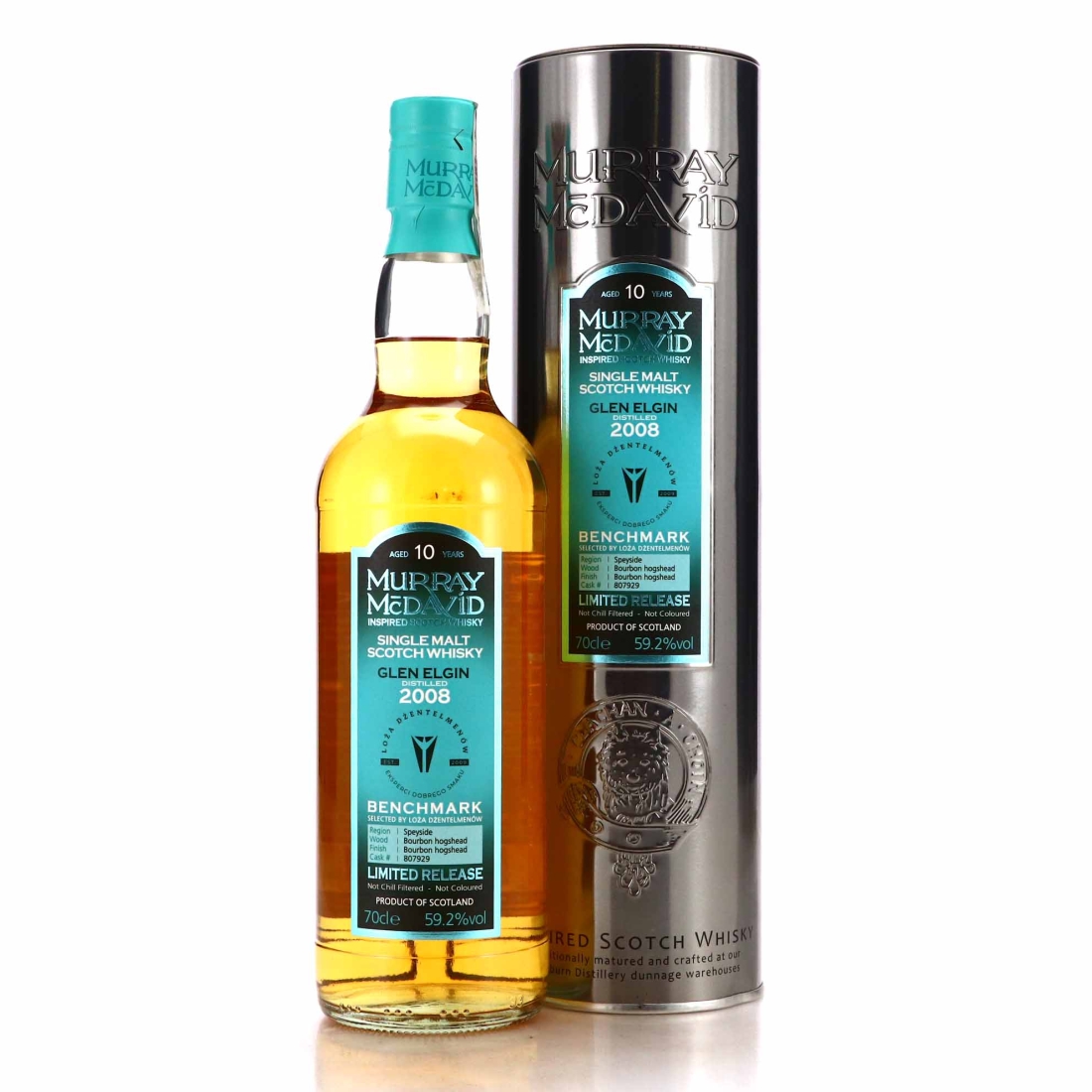 Glen Elgin 2008 Murray McDavid 10 Year Old / Loza Dzentelmenow