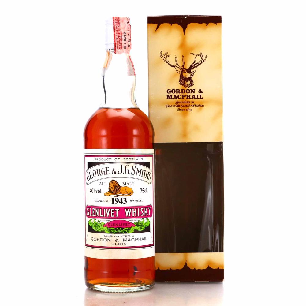 Glenlivet 1943 Gordon and MacPhail 1980s