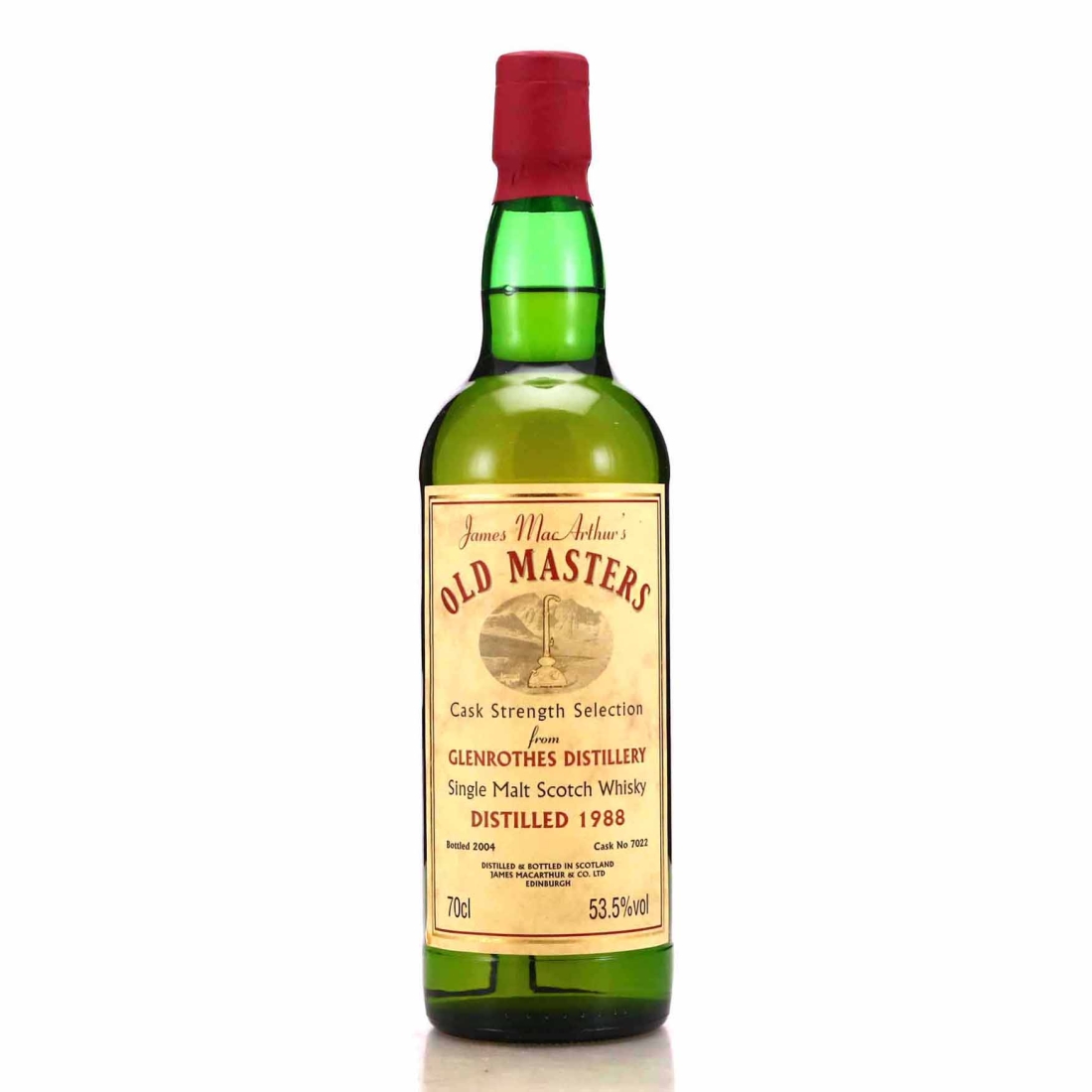 Glenrothes 1988 James MacArthur's Old Masters Cask Strength