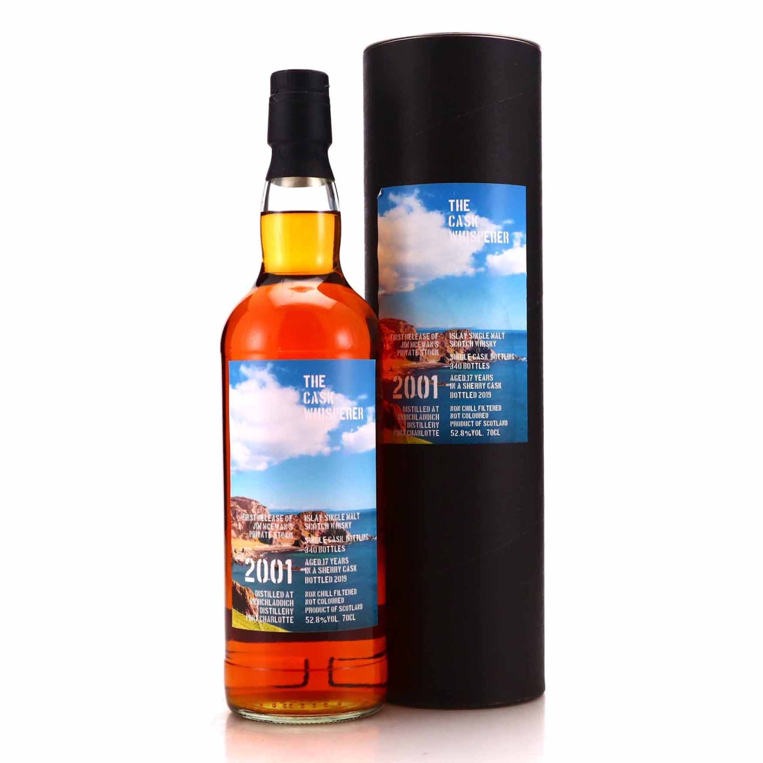 Port Charlotte 2001 Cask Whisperer 17 Year Old / Signed