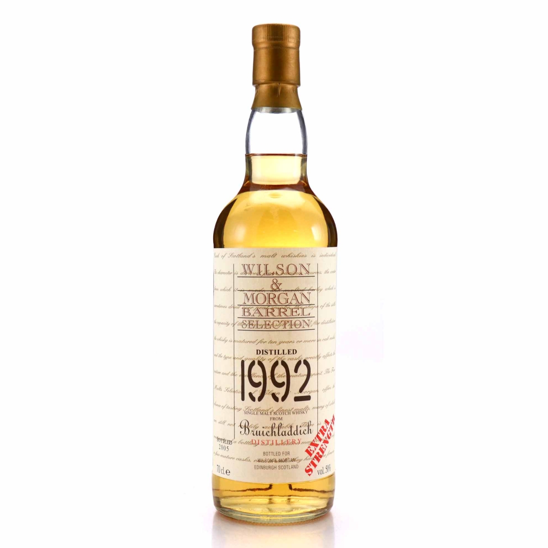 Bruichladdich 1992 Wilson and Morgan