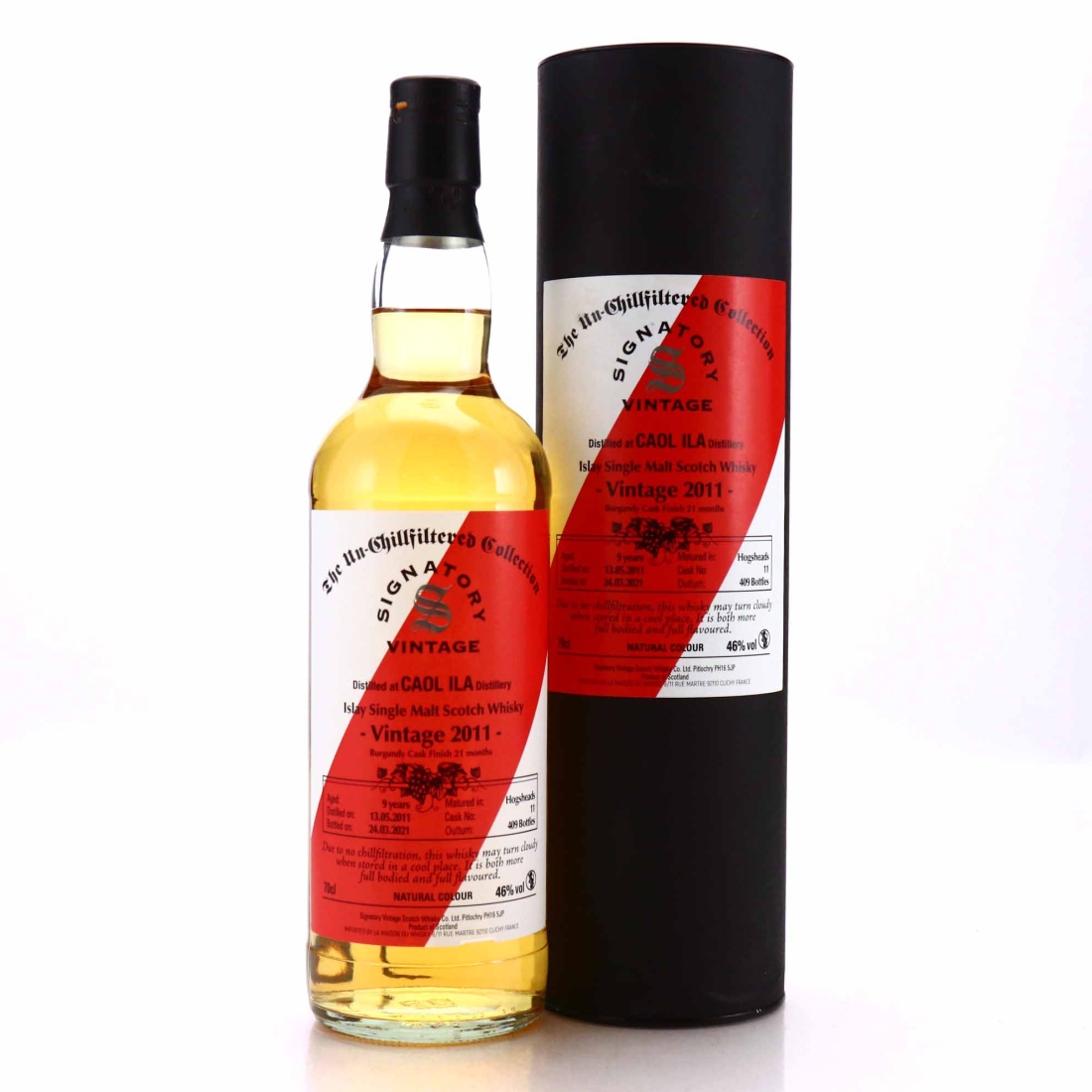Caol Ila 2011 Signatory Vintage 9 Year Old