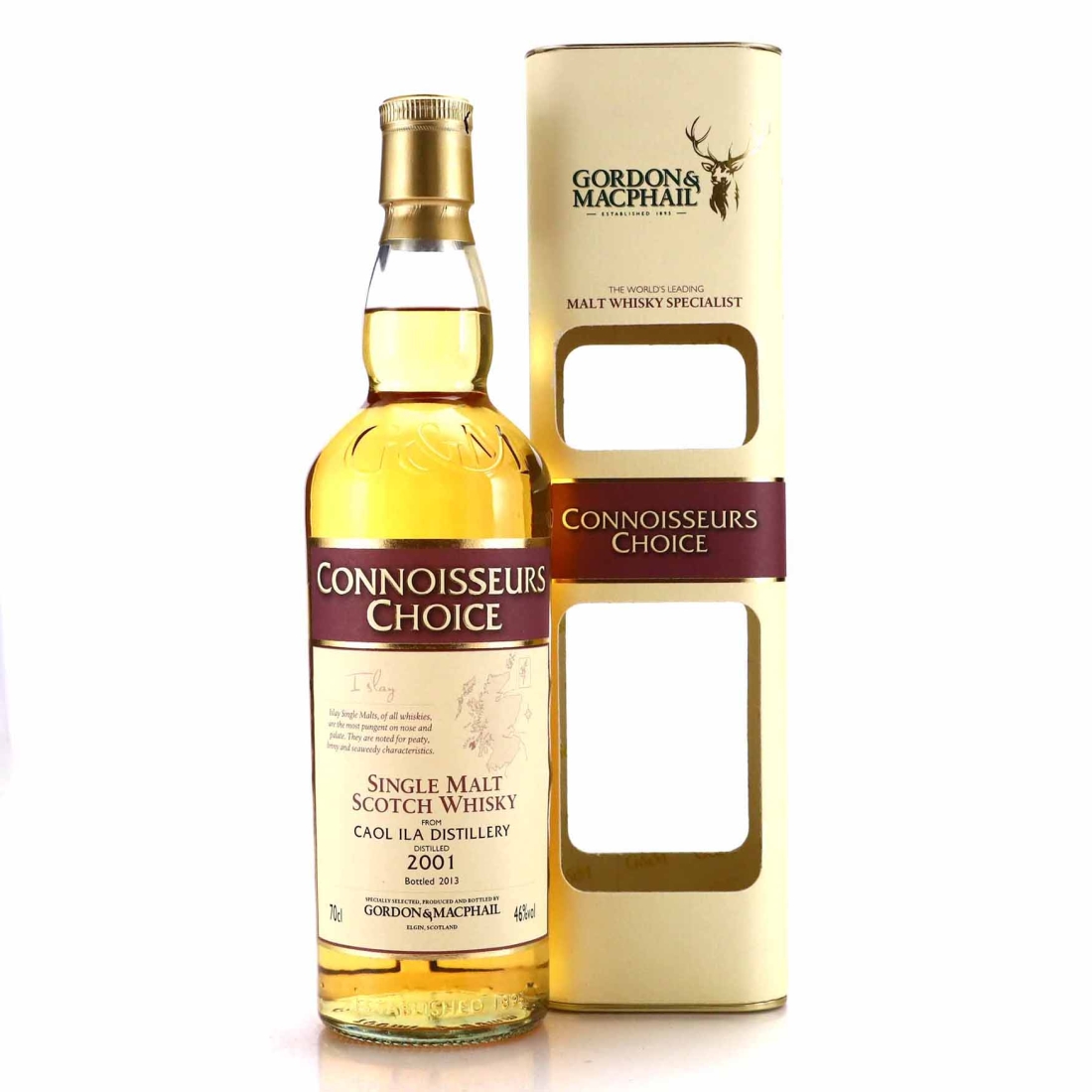 Caol Ila 2001 Gordon and MacPhail bottled 2013