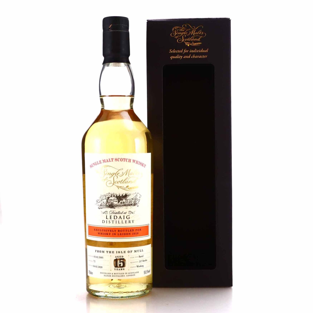 Ledaig 2005 Single Malts of Scotland 15 Year Old / Whisky in Leiden 2020