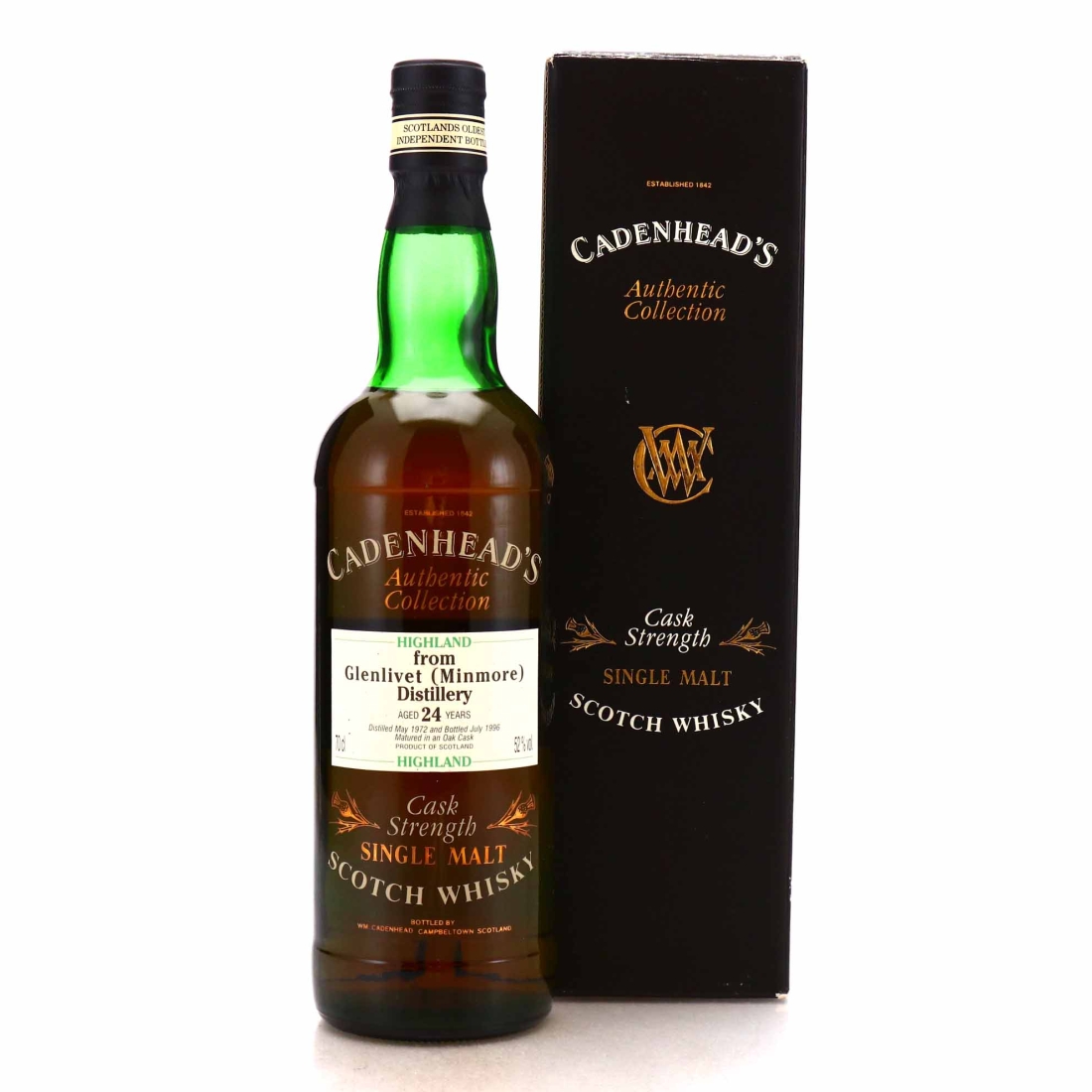 Glenlivet 1972 Cadenhead's 24 Year Old