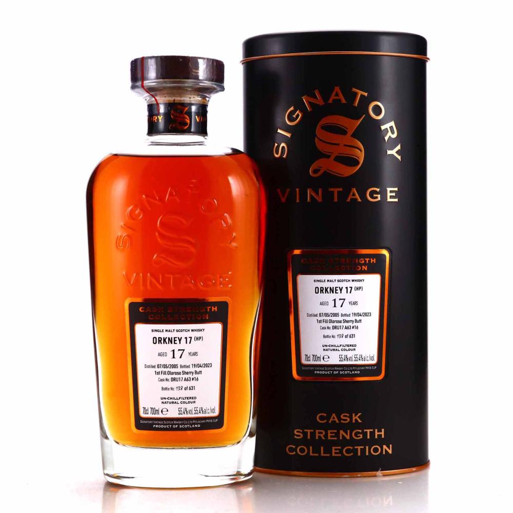 Highland Park 'Orkney HP' 2005 Signatory Vintage 17 Year Old Cask Strength #16