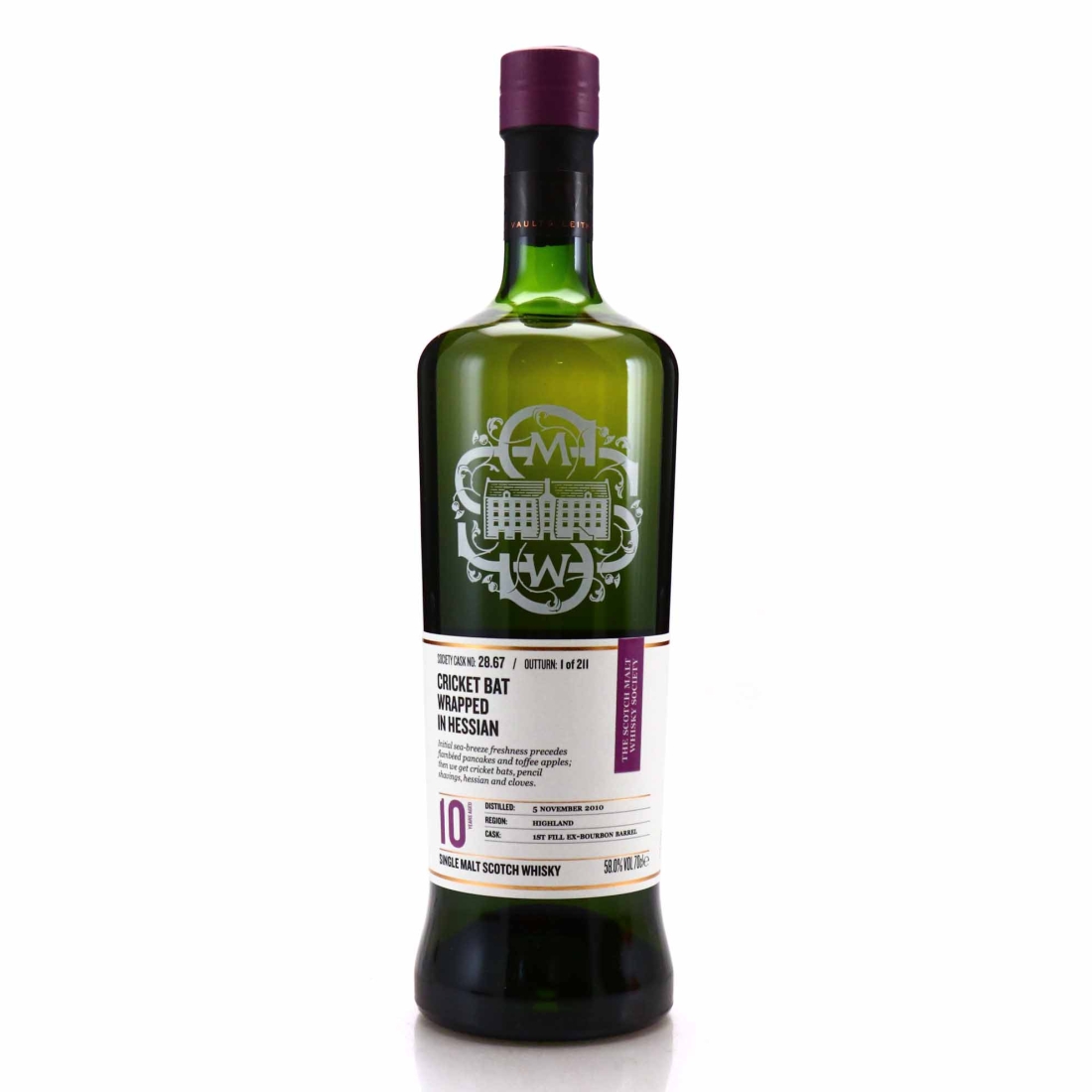 Tullibardine 2010 SMWS 10 Year Old 28.67