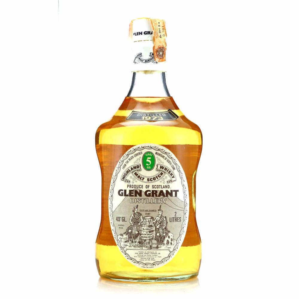 Glen Grant 1973 5 Year Old 2 Litre / Giovinetti Import