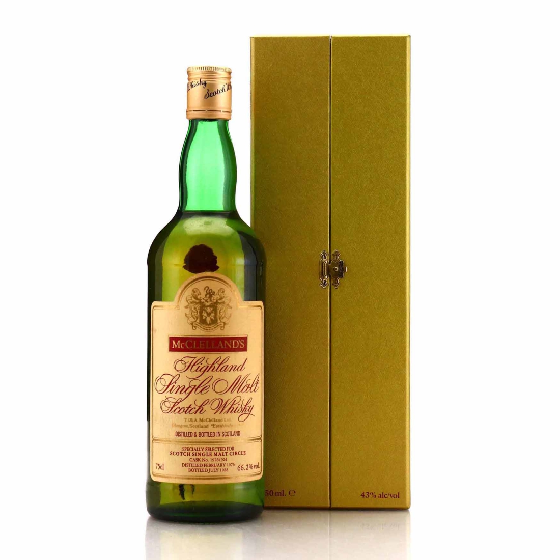 McClelland's 1976 Single Cask Highland Single Malt #924 / Scotch Single Malt Circle