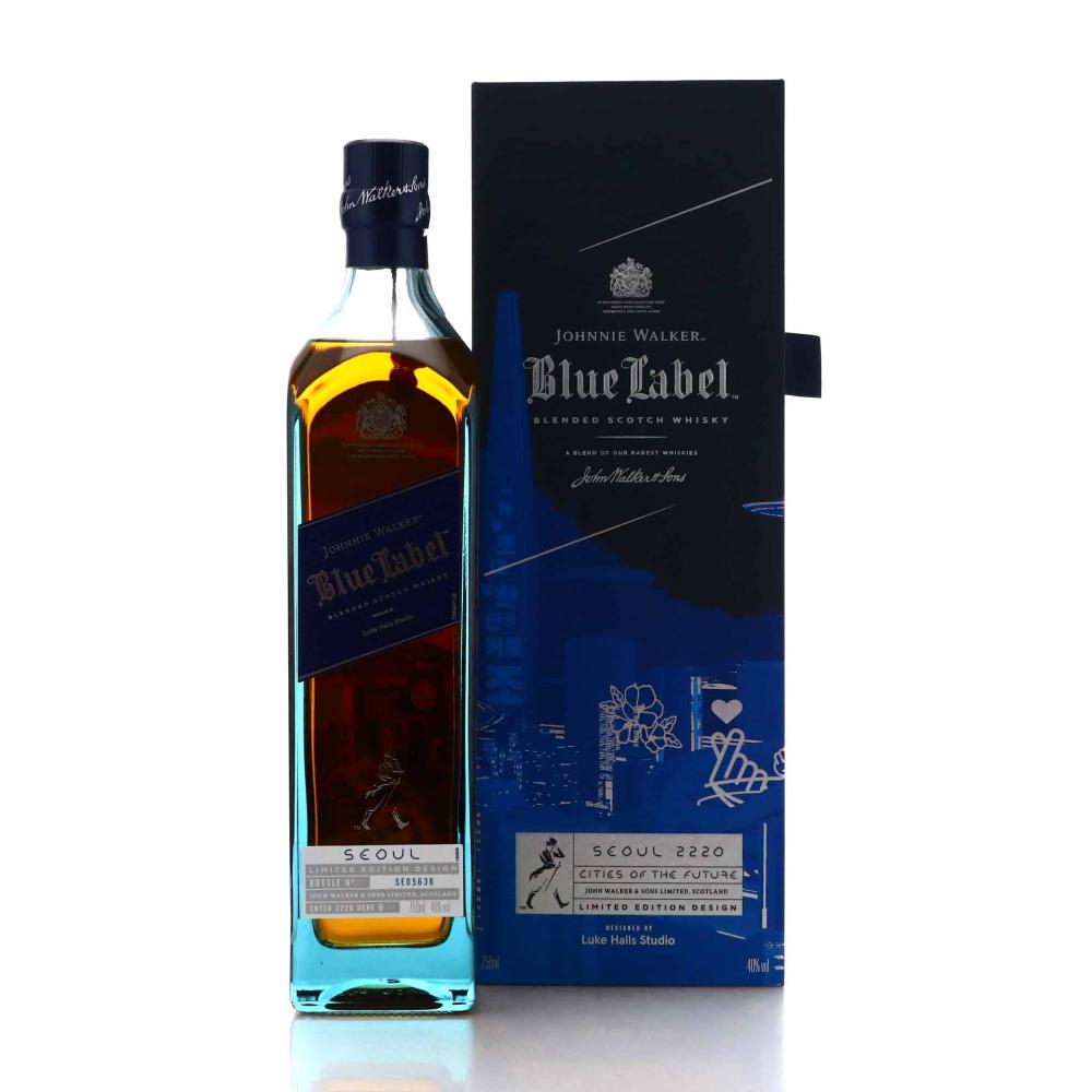 Johnnie Walker Blue Label Seoul 2220 Cities of the Future Edition 75cl